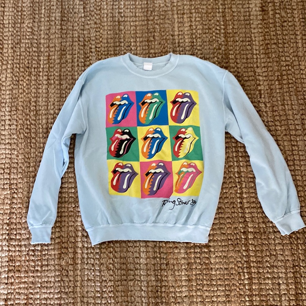 MADEWORN ROLLING STONES SWEATSHIRT
